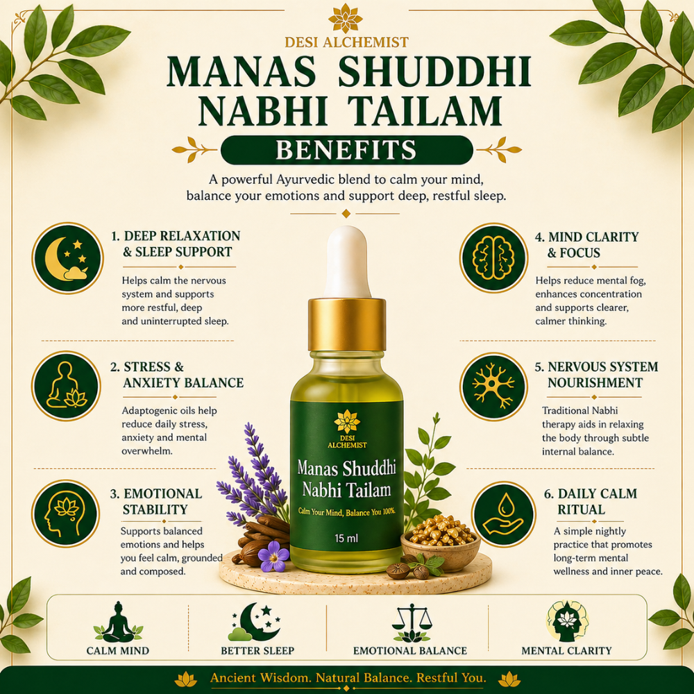 Manas Shuddhi Nabhi Tailam