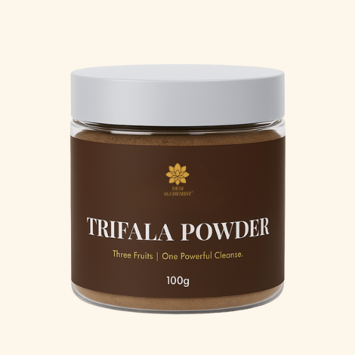 Desi Alchemist – Trifala Powder (100g) | Ayurvedic Digestive & Detox Cleanse