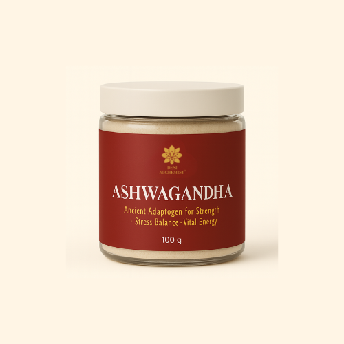 Ashwagandha Powder 100g | Ayurvedic Adaptogen for Strength & Stress Balance |