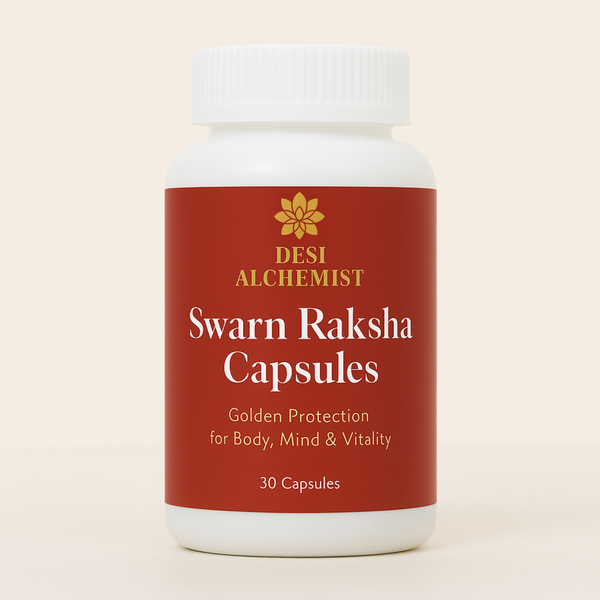 Swarn Raksha Capsules – Ayurvedic Immunity & Vitality Booster