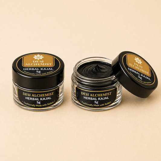 Herbal Kajal 5g – Badam & Ghee Traditional Ayurvedic Eye Kajal