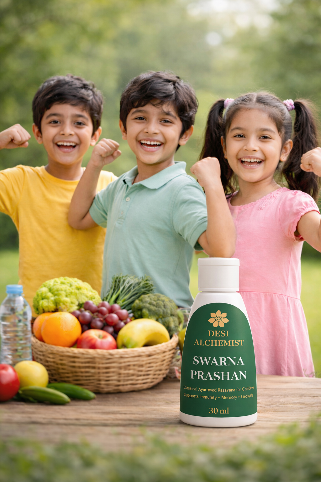 Rasayan Inages Swarna Prashan (30 ml) | Classical Ayurvedic Rasayana for Children ...