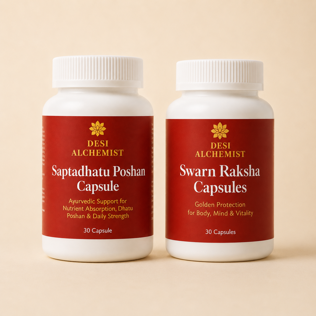 Swarn Raksha + Saptadhatu Poshan Combo