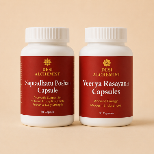 Veerya Rasayana + Saptadhatu Veerya Poshan Combo