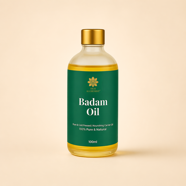 Badam Oil – Cold-Pressed Almond Oil