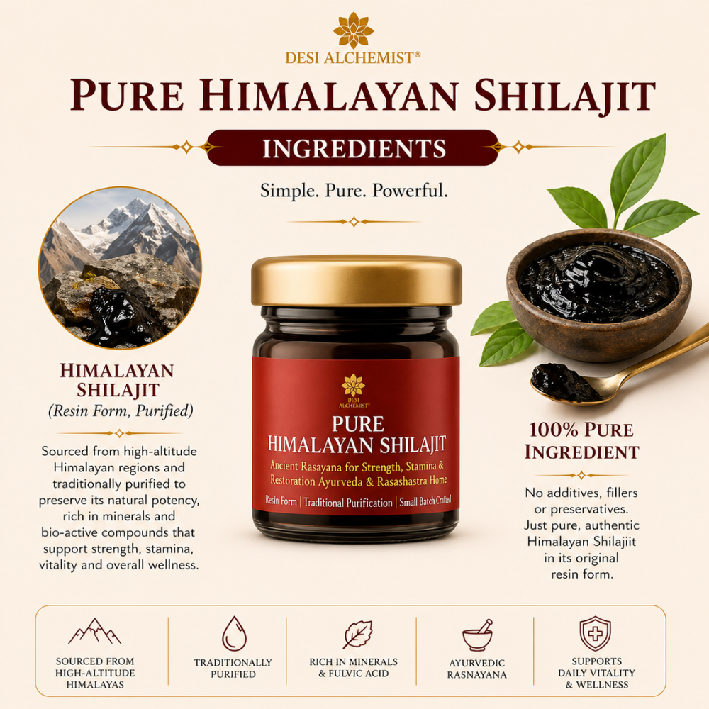 Pure Himalayan Shilajit Resin