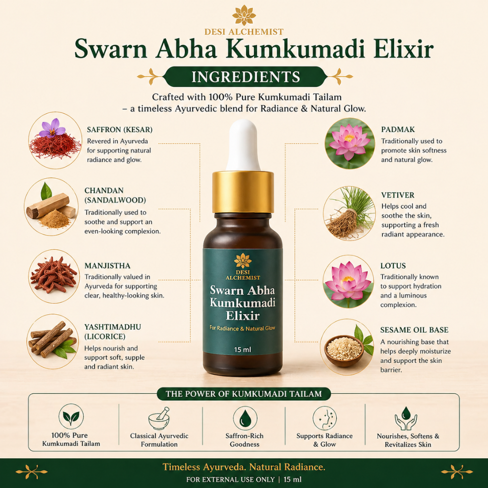 Swarn Abha Kumkumadi Elixir