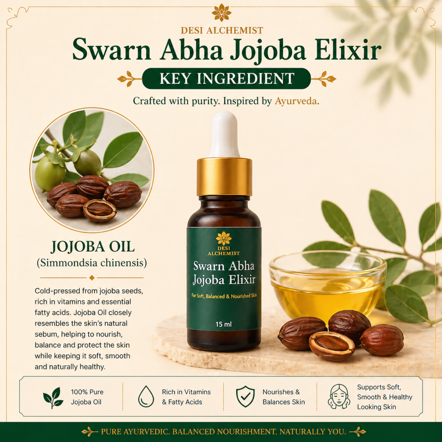 Swarn Abha Jojoba Elixir