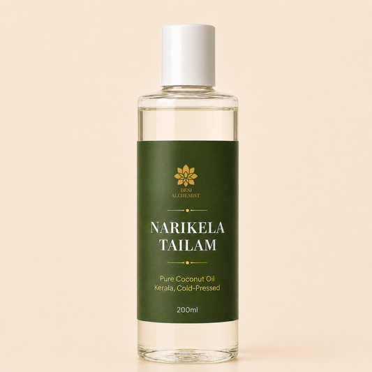 Narikela Tailam – Kerala Cold-Pressed Coconut Oil