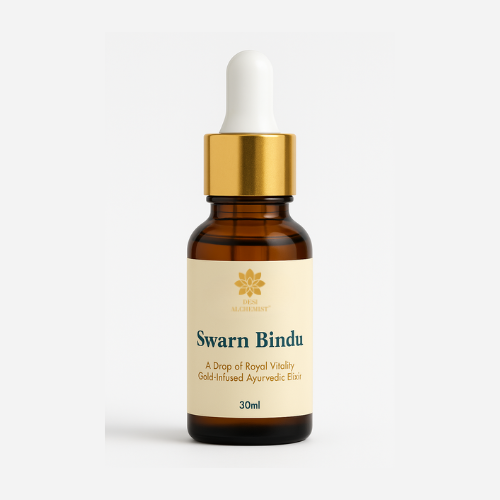 Swarn Bindu – Gold-Infused Ayurvedic Elixir (30ml)